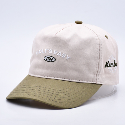 BSCI Wholesale 5 Panel Soft-Top Cap Vintage Papa' Cappello Sport Customized Embroidery Logo Cap Baseball Per Adulti