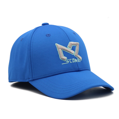 Ingrosso Cappuccio Unisex a bordo curvo a 6 pannelli di cotone a schiena chiusa ricamato per baseball