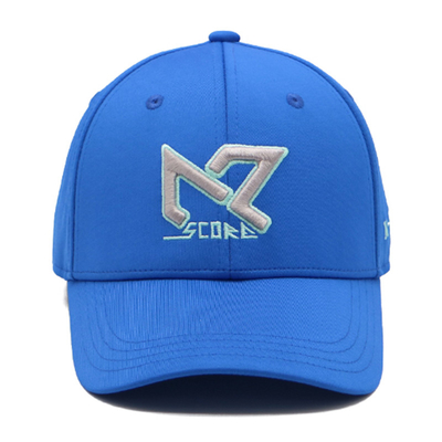 Ingrosso Cappuccio Unisex a bordo curvo a 6 pannelli di cotone a schiena chiusa ricamato per baseball
