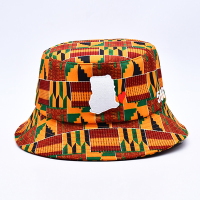 Fashon Cappuccio da secchio stampato Custom Bulk Sublimation Embroidery Logo Cappelli da secchio per l'estate