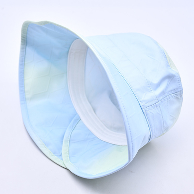 L'estate di lusso di tinta di cravatta stampa colorato Bucket Hat Logo personalizzato