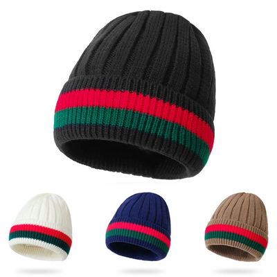 Cappello da cappello ricamato su misura Unisex in maglia Cappello caldo invernale Per attività all'aria aperta