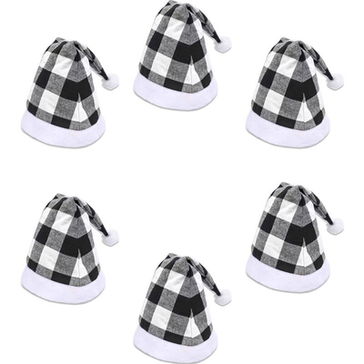 Cappello di Natale a piastre per l'inverno per adulti Decorativo personalizzato Caldo Skullies Cappelli a maglia