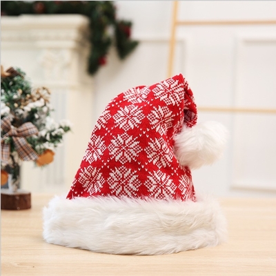 Inverno Spessore Magliato Adulto Natale Pom Ball Hat Merry Decor Natale Regali Buon Anno Nuovo 2024 Naviida