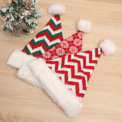 Inverno Spessore Magliato Adulto Natale Pom Ball Hat Merry Decor Natale Regali Buon Anno Nuovo 2024 Naviida
