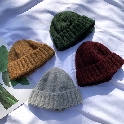 Cappelli in maglia invernale Cappelli morbidi caldi Cappelli sportivi all'aperto Stile casual Cappelli personalizzabili