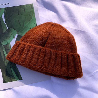Cappelli in maglia invernale Cappelli morbidi caldi Cappelli sportivi all'aperto Stile casual Cappelli personalizzabili