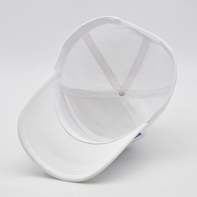 Sport Gorras Laser Cut Hole Baseball Cap Custom High Profile 6 pannelli Cappelli da baseball