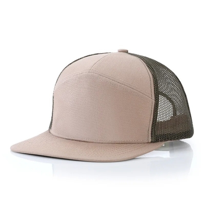 Logo personalizzato 7 pannelli Cap Wholesale Mesh Trucker Cap