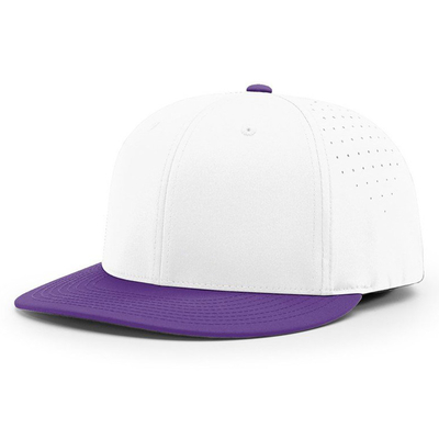 Cappello da baseball personalizzato ricamato Richardson 6 pannello impermeabile laser taglio buco cappello da baseball