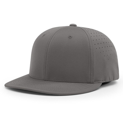 Cappello da baseball personalizzato ricamato Richardson 6 pannello impermeabile laser taglio buco cappello da baseball