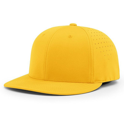 Cappello da baseball personalizzato ricamato Richardson 6 pannello impermeabile laser taglio buco cappello da baseball