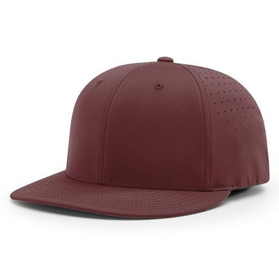 Cappello da baseball personalizzato ricamato Richardson 6 pannello impermeabile laser taglio buco cappello da baseball