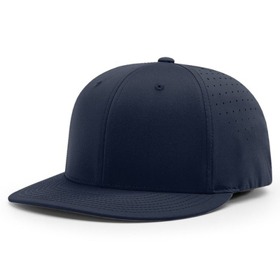 Cappello da baseball personalizzato ricamato Richardson 6 pannello impermeabile laser taglio buco cappello da baseball