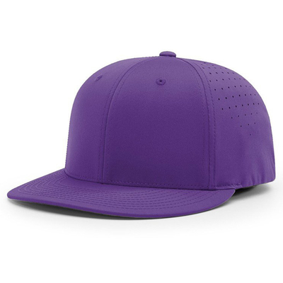 Stili di marca personalizzati Cappelli a maglia laser perforati 6 pannelli Gorras bianchi Cappelli da baseball sportivi Cappello hip hop premium