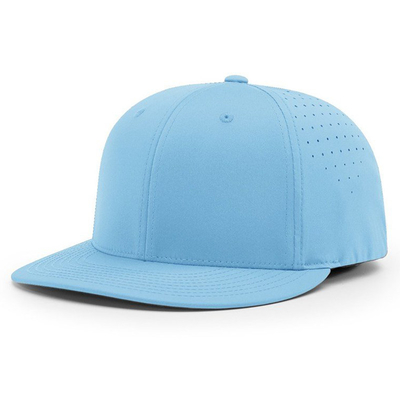 Cappello da baseball personalizzato ricamato Richardson 6 pannello impermeabile laser taglio buco cappello da baseball