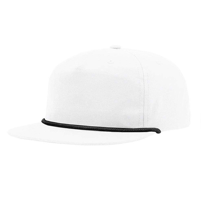 Cappelli da hip hop a bordo piatto di alta qualità Cappelli a misura Gorras 5 Five Panel Rope Richardson Snapback Cap Cap Per Uomini