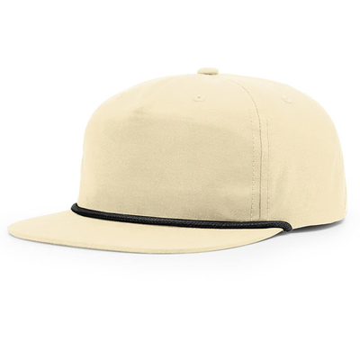 Cappelli da hip hop a bordo piatto di alta qualità Cappelli a misura Gorras 5 Five Panel Rope Richardson Snapback Cap Cap Per Uomini