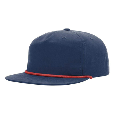 Cappelli da hip hop a bordo piatto di alta qualità Cappelli a misura Gorras 5 Five Panel Rope Richardson Snapback Cap Cap Per Uomini