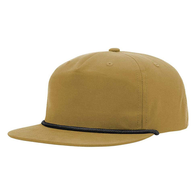 Cappelli da hip hop a bordo piatto di alta qualità Cappelli a misura Gorras 5 Five Panel Rope Richardson Snapback Cap Cap Per Uomini