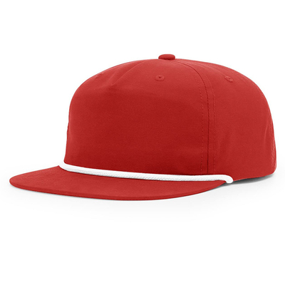 Cappelli da hip hop a bordo piatto di alta qualità Cappelli a misura Gorras 5 Five Panel Rope Richardson Snapback Cap Cap Per Uomini