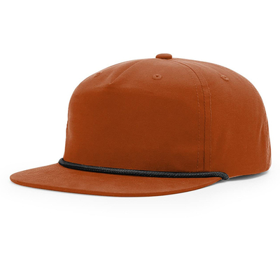 Cappelli da hip hop a bordo piatto di alta qualità Cappelli a misura Gorras 5 Five Panel Rope Richardson Snapback Cap Cap Per Uomini