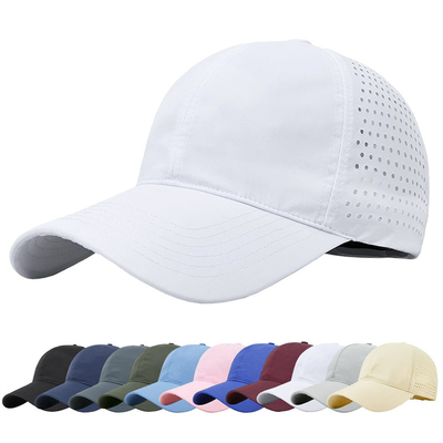 Poliestere di cotone di alta qualità 6 pannelli sport veloce asciutto cappello da baseball camionista regolabile cappello da baseball snapback