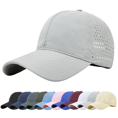 Uomini Rapido asciutto Respirante Sport Baseball Cap Custom Mesh regolabile cappello semplice Running Trucker cappello