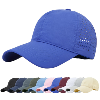 Poliestere di cotone di alta qualità 6 pannelli sport veloce asciutto cappello da baseball camionista regolabile cappello da baseball snapback