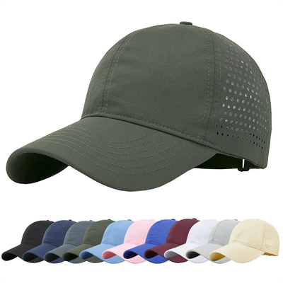 Poliestere di cotone di alta qualità 6 pannelli sport veloce asciutto cappello da baseball camionista regolabile cappello da baseball snapback