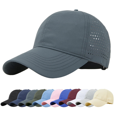Uomini Rapido asciutto Respirante Sport Baseball Cap Custom Mesh regolabile cappello semplice Running Trucker cappello