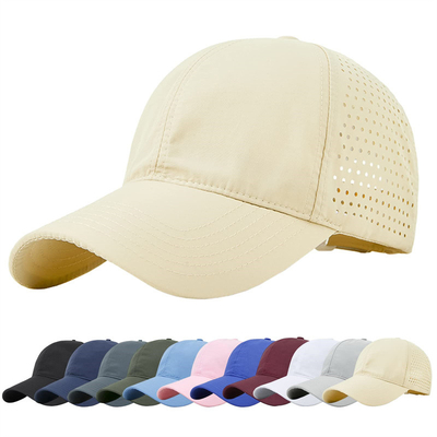 Uomini Rapido asciutto Respirante Sport Baseball Cap Custom Mesh regolabile cappello semplice Running Trucker cappello