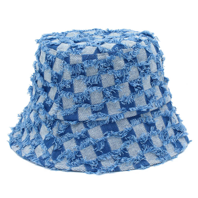 Cappelli da cucchiaio di moda di alta qualità jeans pescatore con logo personalizzato