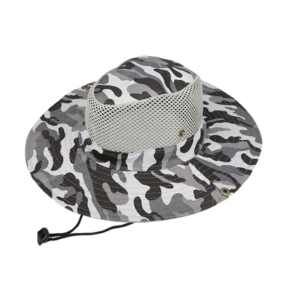 Camo Camouflage Pescatore Cappuccio Con Logo Personalizzato Caccia Camminare Cappuccio