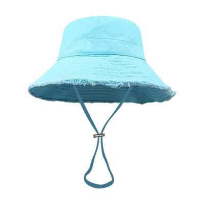 Cappello da secchio a corda di cotone per unisex stile alla moda