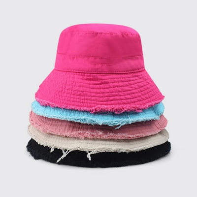 Cappello da secchio a corda di cotone per unisex stile alla moda