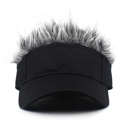 Cappelli caldi da baseball moda cappello a parrucca in autunno inverno Casual Sports Golf Cap Maschio Funny Design Cappelli Snapback Per Uomini