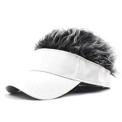 Cappelli caldi da baseball moda cappello a parrucca in autunno inverno Casual Sports Golf Cap Maschio Funny Design Cappelli Snapback Per Uomini