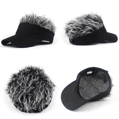 Cappelli caldi da baseball moda cappello a parrucca in autunno inverno Casual Sports Golf Cap Maschio Funny Design Cappelli Snapback Per Uomini