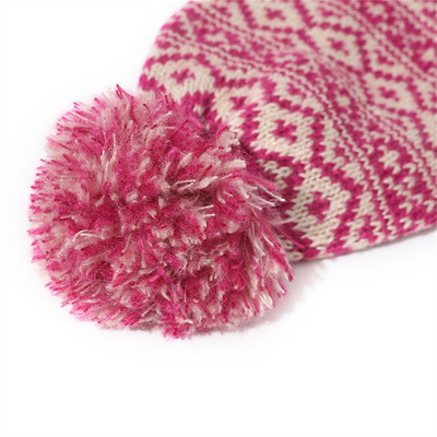 Brand invernale pelliccia femminile Pom Pom Cap cappelli a maglia femminile cappello femminile spessa cappelli a maglia