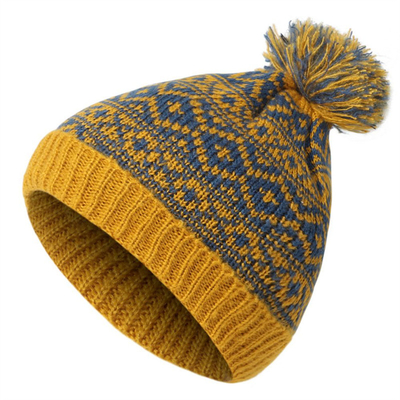 Brand invernale pelliccia femminile Pom Pom Cap cappelli a maglia femminile cappello femminile spessa cappelli a maglia