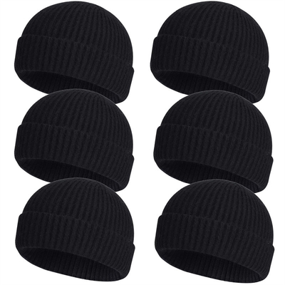 Cappelli da cappello a maglia per adulti per occasioni occasionali Ricamo/Jacquard/modello in bianco e circonferenza del cappello
