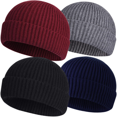 Cappelli da cappello a maglia per adulti per occasioni occasionali Ricamo/Jacquard/modello in bianco e circonferenza del cappello