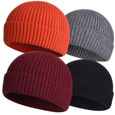 Cappelli da cappello a maglia per adulti per occasioni occasionali Ricamo/Jacquard/modello in bianco e circonferenza del cappello