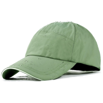 Cappuccio da baseball impermeabile nero bianco con guinzaglio regolabile secca veloce fino a 50 + cappelli da baseball sportivi