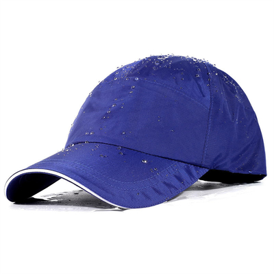 Cappuccio da baseball impermeabile nero bianco con guinzaglio regolabile secca veloce fino a 50 + cappelli da baseball sportivi