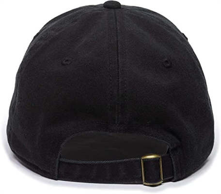 Cappello da baseball regolabile personalizzato, cappello da papà in bianco.