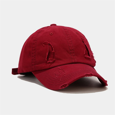 Cappello da baseball regolabile personalizzato, cappello da papà in bianco.