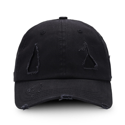 Cappello da baseball regolabile personalizzato, cappello da papà in bianco.