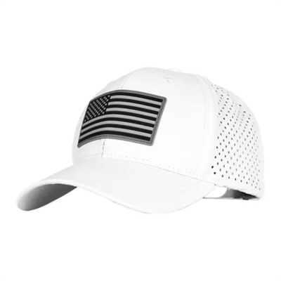 Oen Custom Design American Flag Baseball Cap Maschio ricamo Cappello da baseball perforato